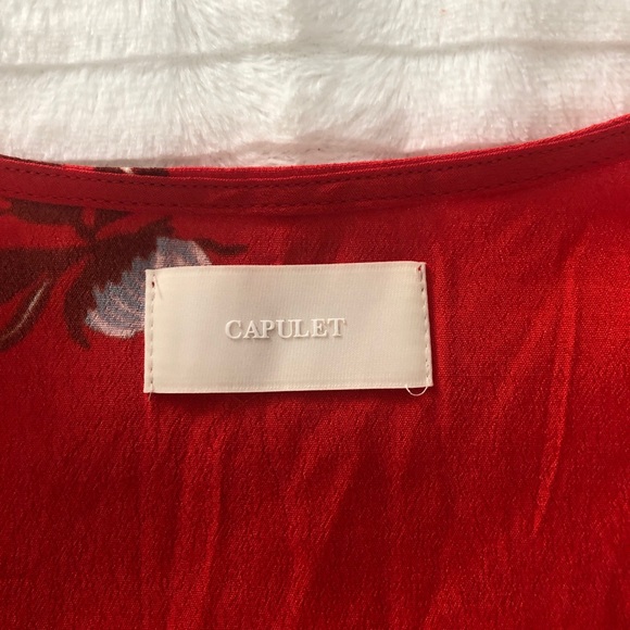 Capulet Red Floral Maxi Dress - Picture 9 of 11